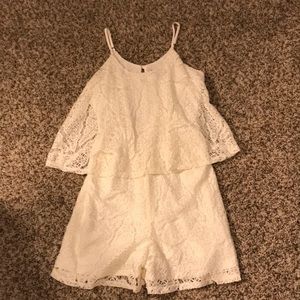 White romper